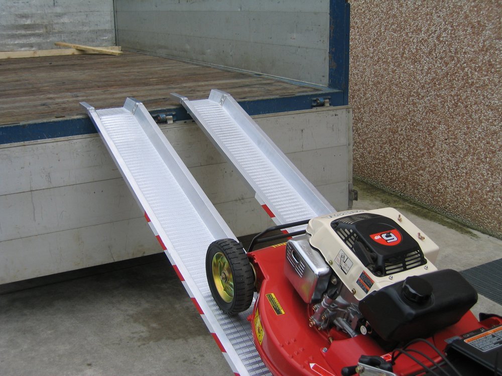 Paar aluminium laadrampen - 2,5 meter - capaciteit 990 kg
