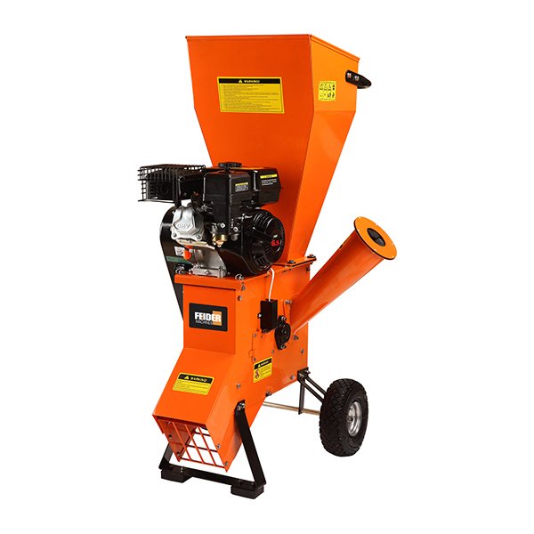 Broyeur à végétaux thermique 4 temps 212cc diamètre 4.9cm feider fbt220