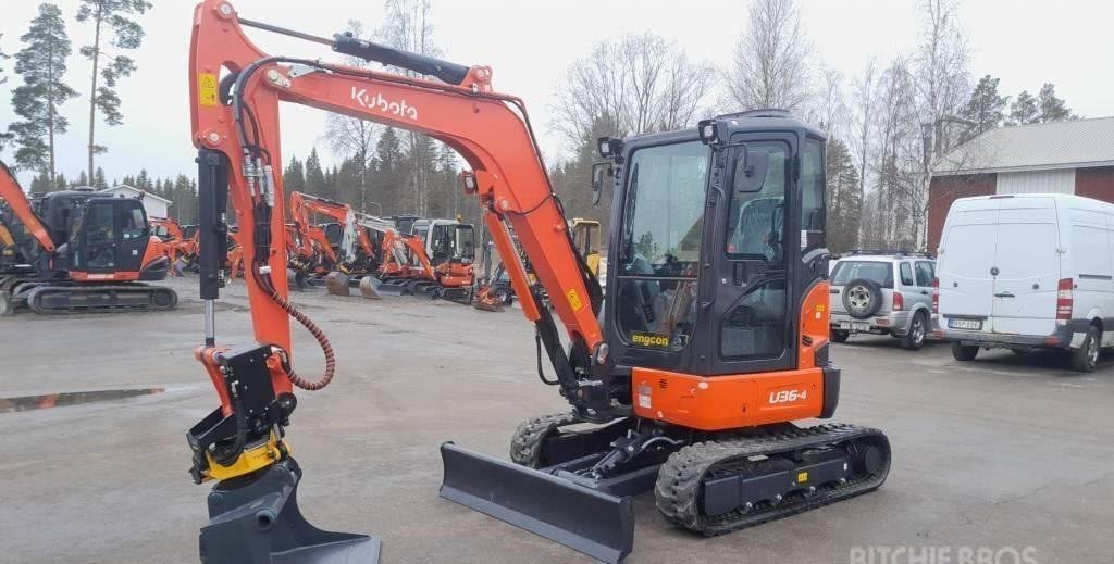 Kubota U36-4, (2022), 13 horas, 3.6t - ocasião (como novo)