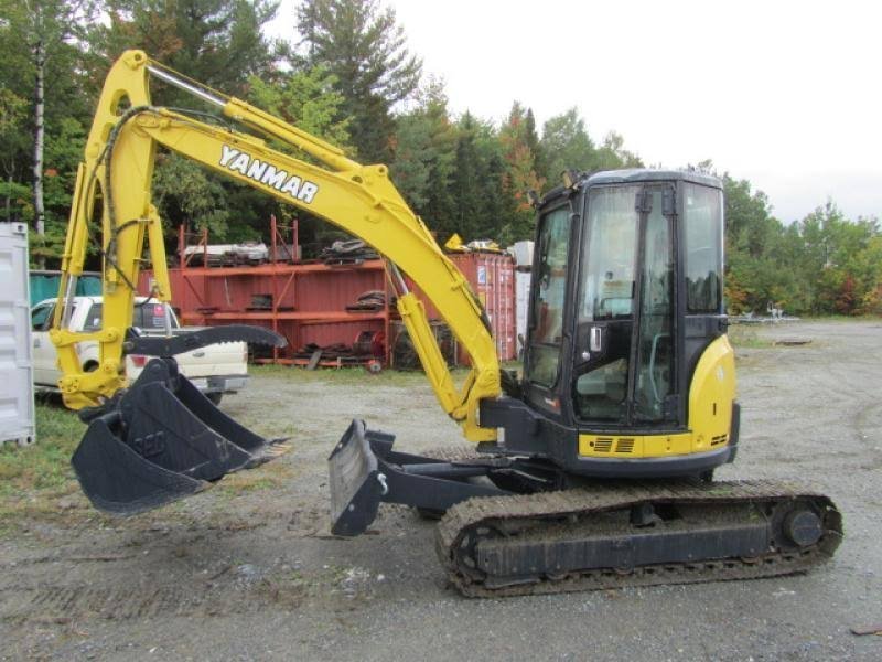 Yanmar vio55-5, (2007), 3214 horas, 5.1t – usado